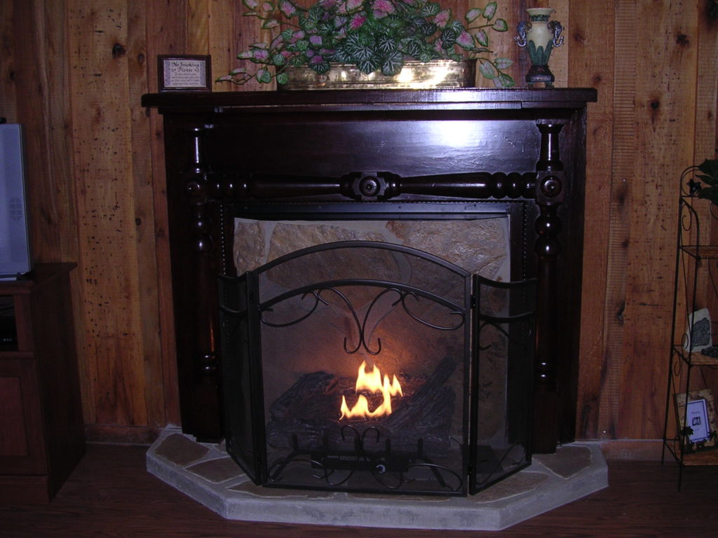 Jungle Fireplace